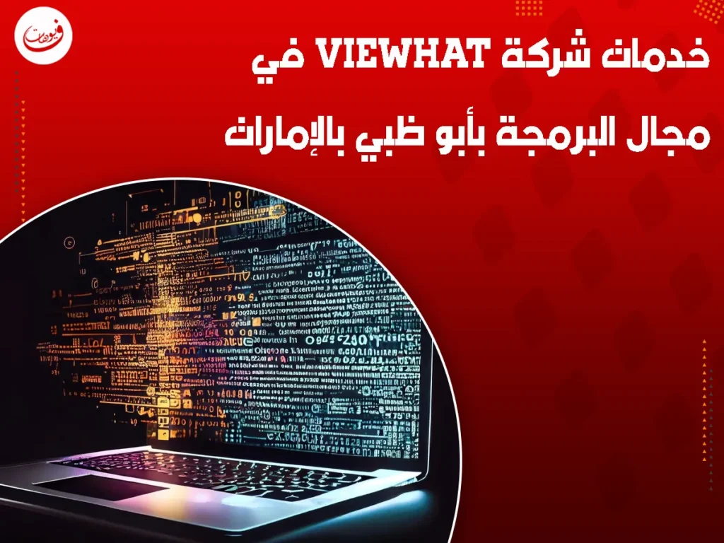 خدمات شركة Viewhat في مجال البرمجة بأبو ظبي بالإمارات