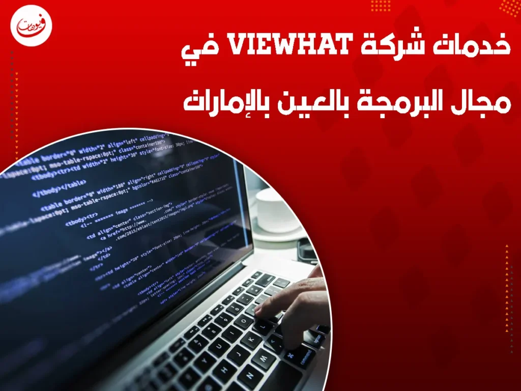 خدمات شركة Viewhat في مجال البرمجة بالعين بالإمارات